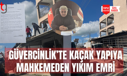 Güvercinlik’te izinsiz apartman için yıkım kararı