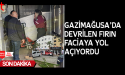 Gazimağusa’da iş kazası: Lahmacun fırınının altında kalan işçi yaralandı