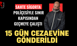 Metehandan sahte sigorta poliçesiyle geçiş girişimi