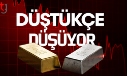 Altın ve gümüşte rekor sonrası sert düşüş