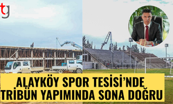 Alayköy Spor Tesisi’nde tribünler uzay çatıyla kapatılacak
