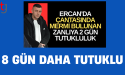 Ercan Havalimanı'nda bulunan mermiyle ilgili zanlının tutukluluğu uzatıldı