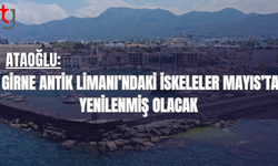 Girne Antik Limanı’nda çalışmalar sürüyor: Hedef modern ve güvenli iskele