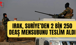 DEAŞ mensupları Irak’a teslim edildi