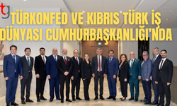 Cumhurbaşkanı Erhürman’dan iş dünyasına kabul