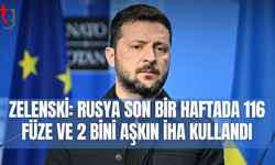 Zelenski Rus saldırılarına dikkat çekti: Füze ve İHA’lar kullanıldı