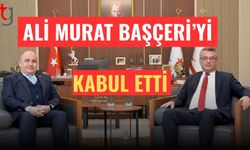 Erhürman, Ali Murat Başçeri’yi kabul etti