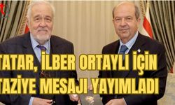 Ersin Tatar, bugün hayatını kaybeden Tarihçi, Profesör Doktor İlber Ortaylı için taziye mesajı yayımlad