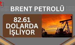 Brent petrolün varili 82,61 dolardan işlem görüyor
