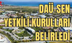 DAÜ-SEN yetkili kurulları belirledi
