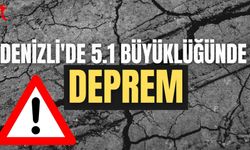 AFAD duyurdu: Denizli'de 5.1 büyüklüğünde deprem