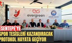 Esentepe’de spor ve rekreasyon alanı projesi için iş birliği protokolü imzalandı
