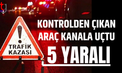 Dikkatsizlik kazaya neden oldu: 5 kişi hastanelik