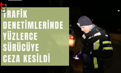 Denetimlerde yüzlerce sürücüye ceza kesildi