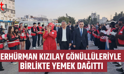 Cumhurbaşkanı Erhürman Kızılay iftar sofrasını ziyaret etti