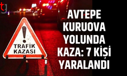 Avtepe Kuruova yolunda karşılıklı çarpışma: Çok sayıda yaralı
