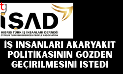 Kıbrıs Türk İş İnsanları Derneği’nden akaryakıt zammına tepki