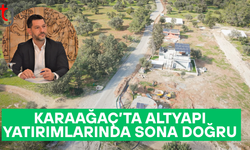 Karaağaç’ta altyapı çalışmaları sürüyor