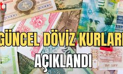 Güncel döviz kurları açıklandı