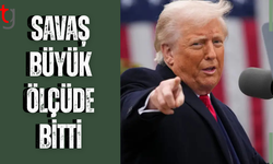 ABD Başkanı Trump: Savaş büyük ölçüde bitti dedi