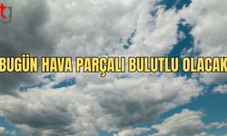 Hava parçalı bulutlu olacak