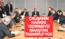 Üstel: Maaşlardan tasarruf gündemimizde yok