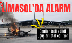 Limasol’da güvenlik önlemi: Okullara ara verildi, uçuşlar iptal edildi