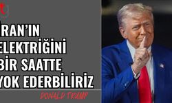 Trump: İran'ın elektrik kapasitesini bir saat içinde yok edebiliriz
