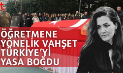 İstanbul'da öldürülen öğretmen son yolculuğuna uğurlandı