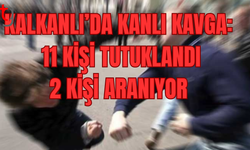 Kalkanlı’da toplu kavga: Bir kişinin burnu kırıldı