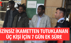 İzinsiz ikamet eden üç zanlı yeniden mahkemeye çıkarıldı