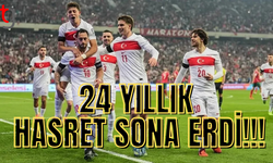 24 yıllık hasret sona erdi: Türkiye Dünya Kupası’nda