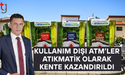 Atıl durumdaki atm kabinleri atıkmatik olarak yeniden hayat buldu