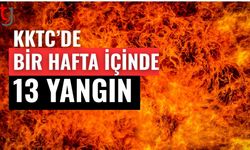 KKTC’de Bir Hafta İçinde 13 Yangın