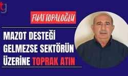 Fuat Topaloğlu: Mazot desteği gelmezse sektörün üzerine toprak atın
