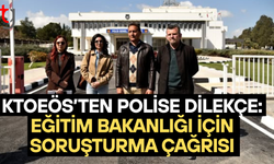 KTOEÖS’ten polis genel müdürlüğü önünde açıklama