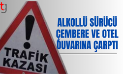 Alkollü sürücü direksiyon hakimiyetini kaybetti