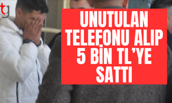 Alışveriş merkezinde bulunan telefonu sattı, mahkemelik oldu