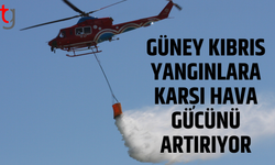 Güney Kıbrıs yangınlara karşı helikopter kiraladı