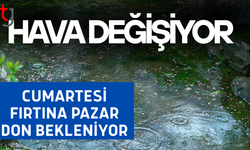 Meteorolojiden yağmur ve don uyarısı