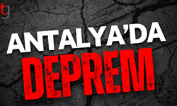 Antalya açıklarında 4,5 büyüklüğünde deprem