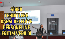 Girne Belediyesi personeline siber güvenlik eğitimi