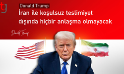 ABD Başkan'ı Trump: İran koşulsuz teslim olmalı