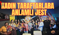 Galatasaray Taraftar Derneği'nde kadınlar günü jesti