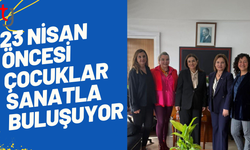 Sanat çocuklarla Girne halk kütüphanesi’nde buluşuyor