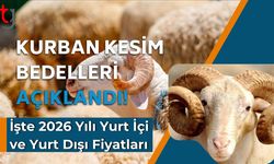 Kurban Kesim Bedelleri Açıklandı! İşte 2026 Yılı Yurt İçi ve Yurt Dışı Fiyatları