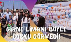Girne Limanı Böyle Coşku Görmedi!