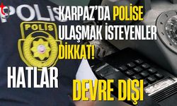 Karpaz’da Polise Ulaşmak İsteyenler Dikkat! Hatlar Devre Dışı Kaldı