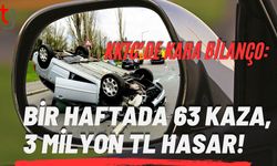 KKTC’de Kara Bilanço: Bir Haftada 63 Kaza, 3 Milyon TL Hasar!