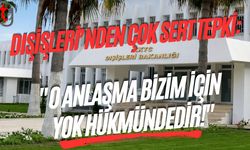 Dışişleri’nden Çok Sert Tepki: "O Anlaşma Bizim İçin Yok Hükmündedir!"